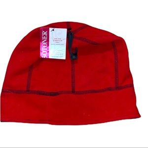 NWT Isotoner Stretch Soft Plush Fleece Water Repellant Hat Unisex OS